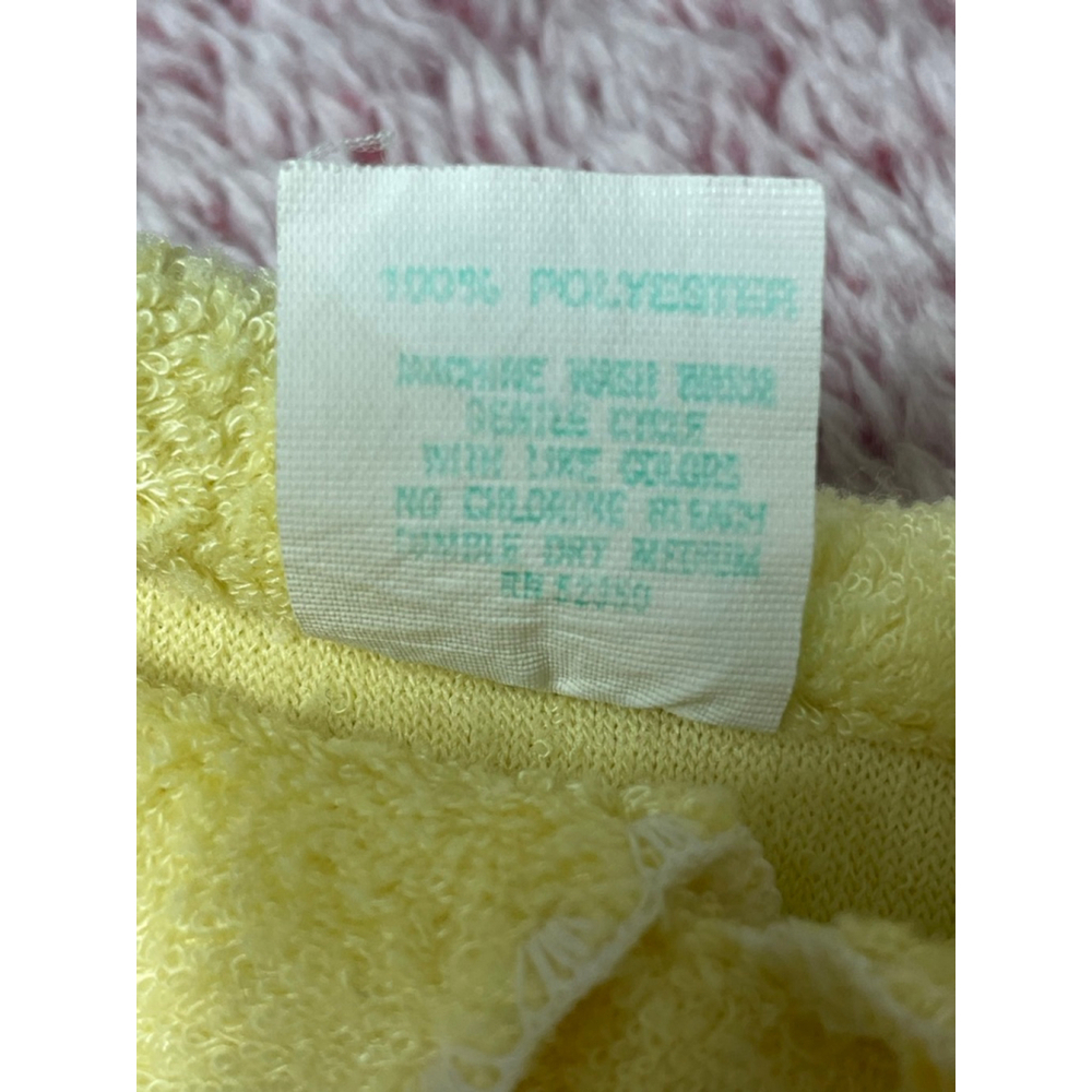 Baby vintage JCPenney toddletime newborn button up sleeper with Bear - Picture 5 of 7